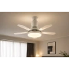Eco Lounge 1 adet TRION TRN 1300 Nefes 50W Ledli Tavan Vantilatörü Kumandalı 3 Renk E27 Duy