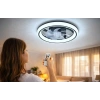 Eco Lounge CATA CT 3010 Meltem 25W Ledli Tavan Vantilatörü Kumandalı 3 Renk