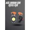 El Feneri LED Anahtarlık Çok Fonksiyonlu Mini Çakmak Özellikli