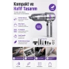 El Tipi Basınçlı Hava Üfleme Ve Vakum Süpürge Makinesi Şarjlı Aparatlı Set