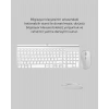Ergonomik Kablosuz Klavye Mouse Takımı - Tam Boy, Sessiz ve Güvenilir