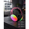 Ergonomik RGB Bluetooth Kulaklık 3D Ses Yeni Nesil