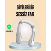 Esnek Silikon Tasarımlı Taşınabilir Kişisel Fan