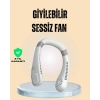 Esnek Silikon Tasarımlı Taşınabilir Kişisel Fan