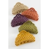 Fileli Renkli Mandal Toka 8 cm