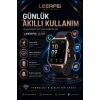 G39 Model Kablosuz Şarjlı Akıllı Saat Rose Gold Renk Bildirim Ve Arama Destekli