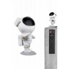Gece Lambası Astronot Bluetooth Hoparlörlü Galaksi Işık Projektörü