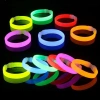 Glow Kalın Bileklik 12’li Set | Baskıya Uygun Renkli Model