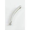 Gümüş Renkli Muz Toka 11 cm