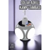 Güneş Enerjili Solar Aydınlatma Kamp Çadır Lambası Şarjlı Ampül Led Şarjlı El Feneri Işıldak
