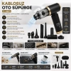 HANDHELD VACUUM CLEANER 2İN1=ÇEKME - ÜFLEME OTO - ARAÇ - EV EL TİPİ SÜPÜRGE ŞARJLI MİNİ - TAŞINABİLİR KH-128 (5047)