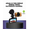 HD Araç Kamerası 2.7 İnç Ekran G Sensor Destekli