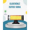 Hızlı Isıtan Kızılötesi Isıtıcı 3 Kademe Ayarlı