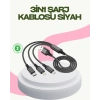 Hızlı Şarj Destekli Çoklu Şarj Kablosu – Seyahat ve Günlük Kullanım
