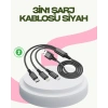 Hızlı Şarj Destekli Çoklu Şarj Kablosu – Seyahat ve Günlük Kullanım