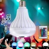 Hoparlör ve Led Lamba Uzaktan Kumandalı Ampül