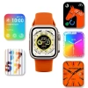 Hw8 Ultra Çift Kordon 49mm - Siri Nfc Bluetooth Arama Konuşma - İos & Android Uyumlu Akıllı Saat