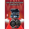 İkili Set Akıllı Saat Ve Bluetooth Kulaklık Kablosuz Uzun Pil Ömrü Spor Modları