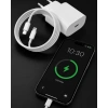 iPhone 14 13 12 11 8 Plus 7 Uyumlu 20W PD Hızlı Şarj Seti