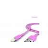Şarj Data Kablosu - Pembe