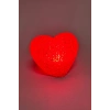 Işıklı Kırmızı Kalp Led Lamba 9 cm