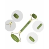 Jade Roller ve Gua Sha Taşı Yüz Bakım Masaj Seti