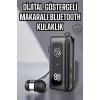 Kablolu Makaralı Bluetooth Kulaklık Uzun Pil Ömrü Dijital Göstergeli