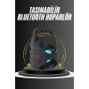 Kablosuz Bluetooth Hoparlör Ses Bombası RGB Işıklı Taşınabilir Yüksek Ses Kaliteli