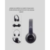 Kablosuz Bluetooth Kulaklık – TF Kart, AUX, Mikrofonlu, Suya Dayanıklı, 10m Menzil