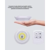 Kablosuz Gün Işığı 3’lü LED Spot Lamba Kumandalı