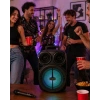 Kablosuz Karaoke Hoparlör Mikrofonlu RGB Işıklı 6.5 İnç Bluetooth Speaker Taşınabilir