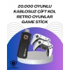 Kablosuz Retro Oyun Konsolu – Binlerce Oyun ve HD Görüntü ile Keyifli Oyun Deneyimi