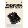 Kablosuz Şarj Göstergeli Powerbank Özellikli Bluetooth Kulaklık Çağrı Cevaplayabilen