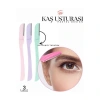 Katlanabilir Kaş Şekillendirici Kaş Dermaplaner Yüz Usturası 3 ADET 718323
