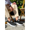 KB-042  Kuback Bağcıklı Siyah Günlük Erkek Ayakkabı