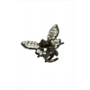 Kelebek Taşlı Minik Metal Mandal Toka 2,5 cm