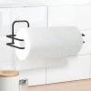 Kendiliğinden Yapışkanlı Krom Paslanmaz Metal Havlu Kağıtlık Aparatı (5047)