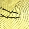 Kendinden Yapışkanlı Aynalı Kare Gold Sticker 30x30 Cm
