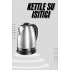 Kettle C F Tipi 220-240V Paslanmaz Çelik Elektrik Kablolu Otomatik Kapanma