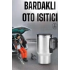 Kettle Kapaklı Araç İçi Termos Tüm Arabalara Uyumlu Çakmaklık Girişli Su Isıtıcı Bardak