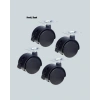 Kilitli Mini Tekerlek Ayak 4 cm 4’lü Set