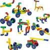 King Kids Tekerlekli Boru  72 Parça - PE 7190