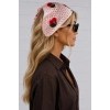 Kiraz Örme Bohem Bandana
