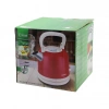 KİWİ KK-3340R KIRMIZI NOSTALJİ DEMLİK MODELÇELİK KETTLE SU ISITICI 2.2LT 1800W PASLANMAZ ÇELİK GÖVDE- GİZLİ RESİZTANS (5047)