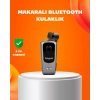 Klipsli Tasarımlı Bluetooth Kulaklık Uzun Pil Ömrü