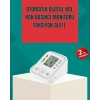 Kol Tipi LCD Ekranlı Elektronik Tansiyon Monitörü