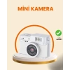 Kompakt Mini Kamera Retro Tasarım 128GB Hafıza 1080P Video