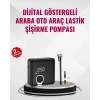 Kompakt Tasarımlı LED Işıklı Taşınabilir Hava Kompresörü