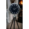 Krom Prime Modern Tripod Ayaklı Saat