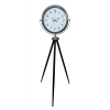 Krom Standart Tripod Ayaklı Saat